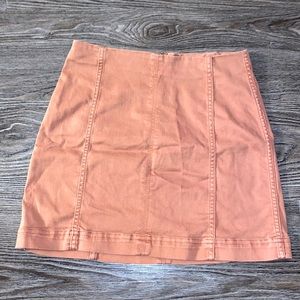 Burnt Orange Skirt